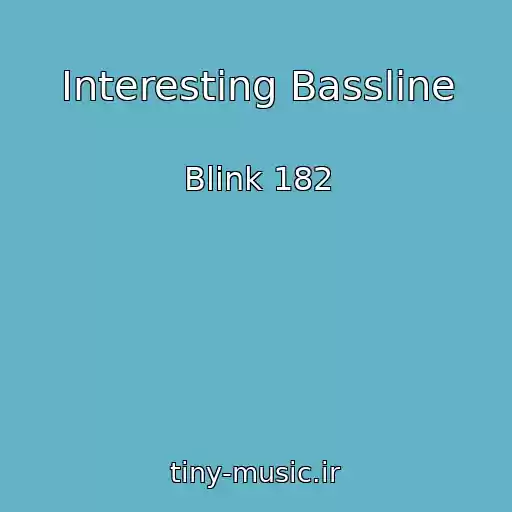 کاور آهنگ Interesting Bassline از Blink 182