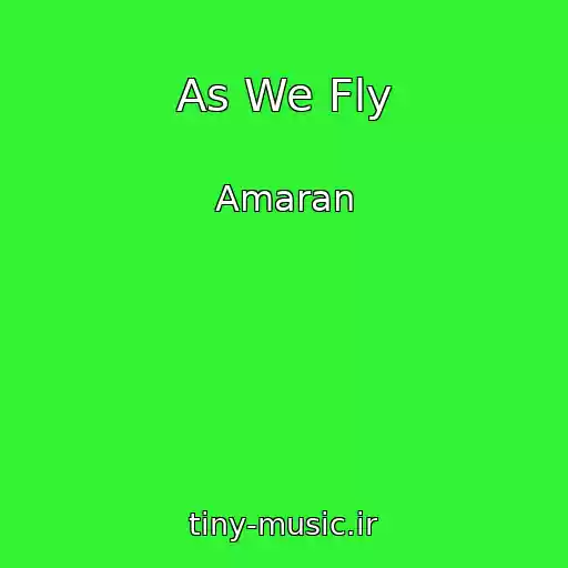 کاور آهنگ As We Fly از Amaran