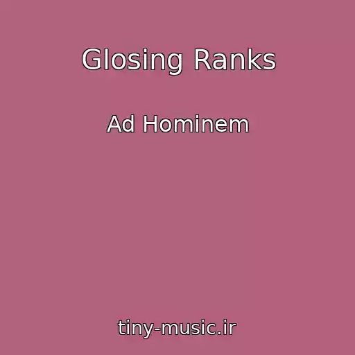 کاور آهنگ Glosing Ranks از Ad Hominem