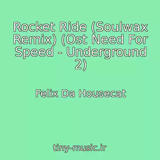 کاور آهنگ Rocket Ride (Soulwax Remix) (Ost Need For Speed - Underground 2) از Felix Da Housecat