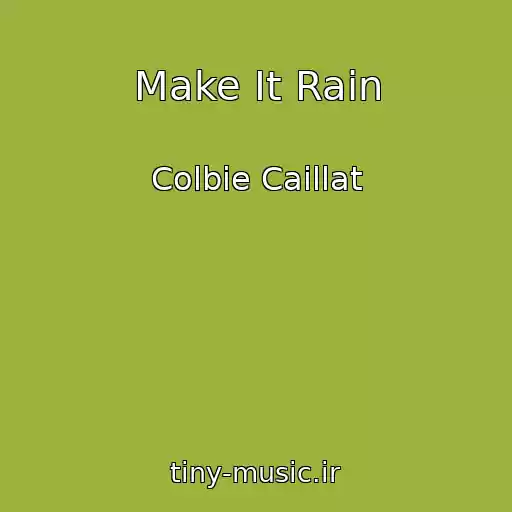 کاور آهنگ Make It Rain از Colbie Caillat