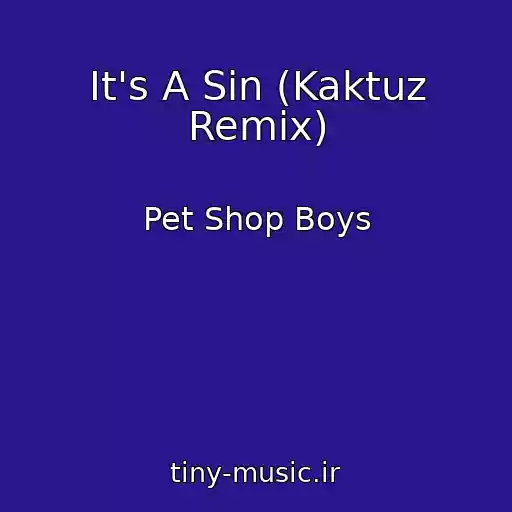 کاور آهنگ It's A Sin (Kaktuz Remix) از Pet Shop Boys