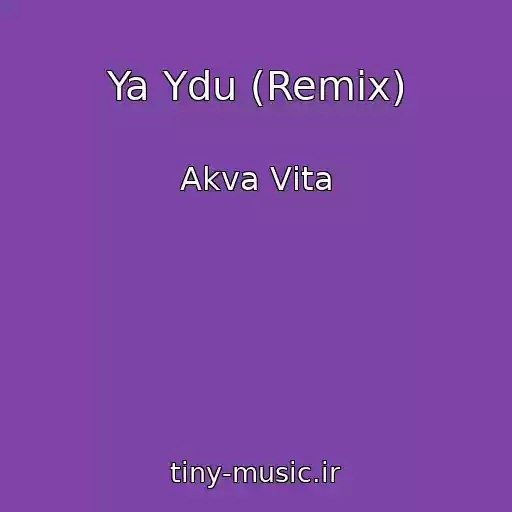 کاور آهنگ Ya Ydu (Remix) از Akva Vіta