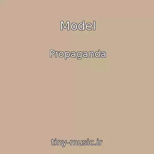 کاور آهنگ Model از Propaganda