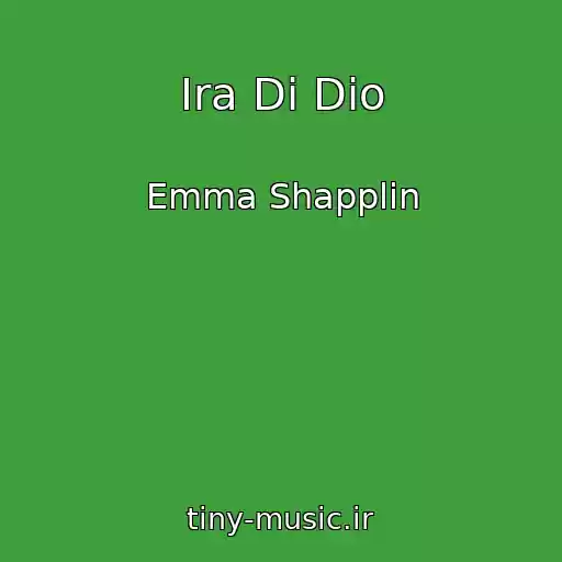 کاور آهنگ Ira Di Dio از Emma Shapplin