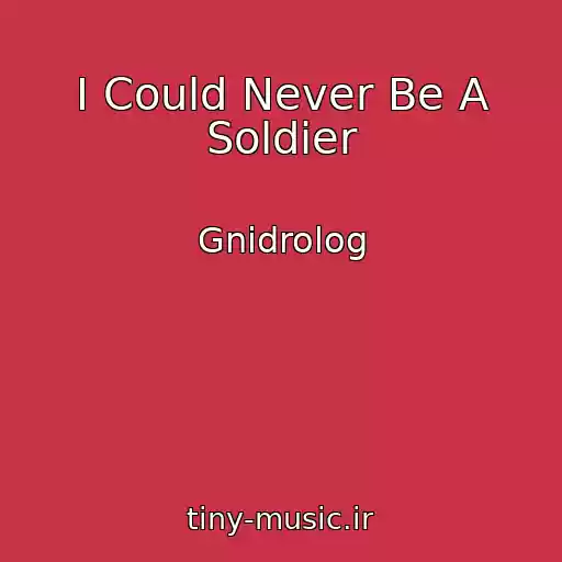 کاور آهنگ I Could Never Be A Soldier از Gnidrolog