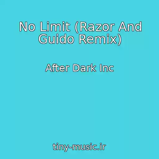 کاور آهنگ No Limit (Razor And Guido Remix) از After Dark Inc