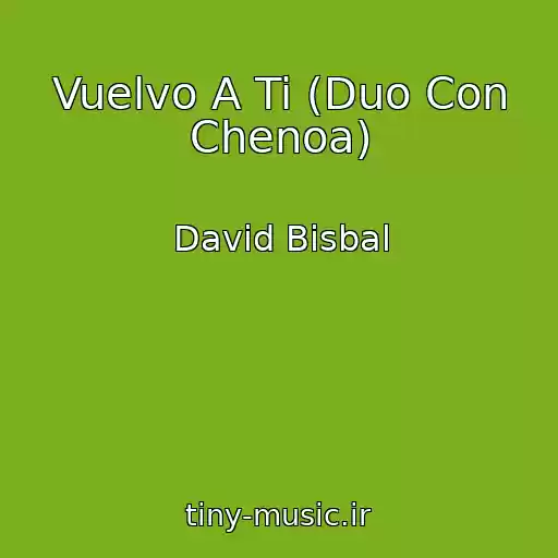 کاور آهنگ Vuelvo A Ti (Duo Con Chenoa) از David Bisbal
