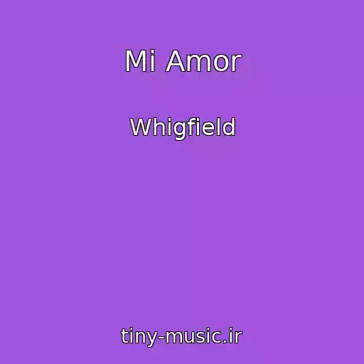 کاور آهنگ Mi Amor از Whigfield