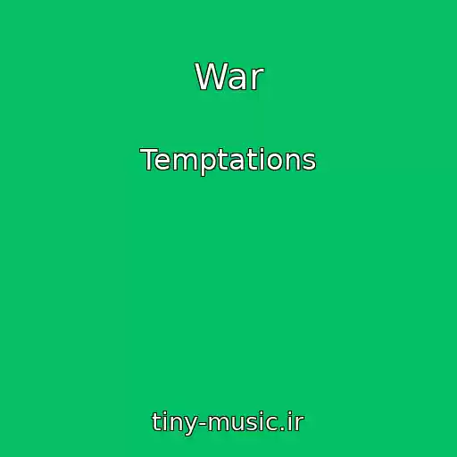 کاور آهنگ War از Temptations