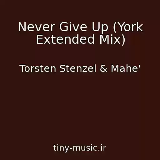 کاور آهنگ Never Give Up (York Extended Mix) از Torsten Stenzel & Mahe'