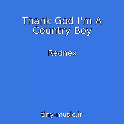 کاور آهنگ Thank God I'm A Country Boy از Rednex