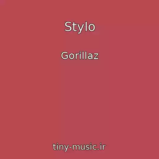 کاور آهنگ Stylo از Gorillaz