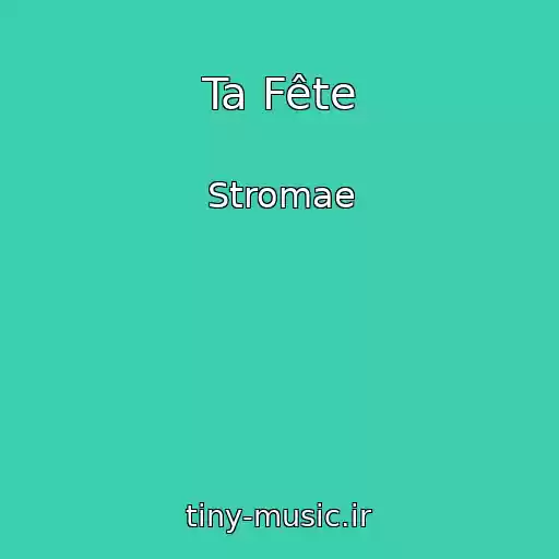 کاور آهنگ Ta Fête از Stromae