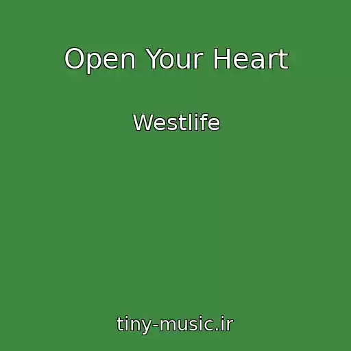 کاور آهنگ Open Your Heart از Westlife