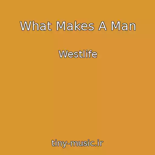 کاور آهنگ What Makes A Man از Westlife