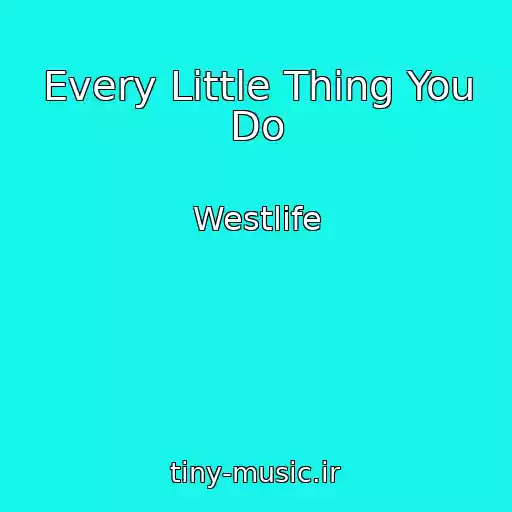 کاور آهنگ Every Little Thing You Do از Westlife