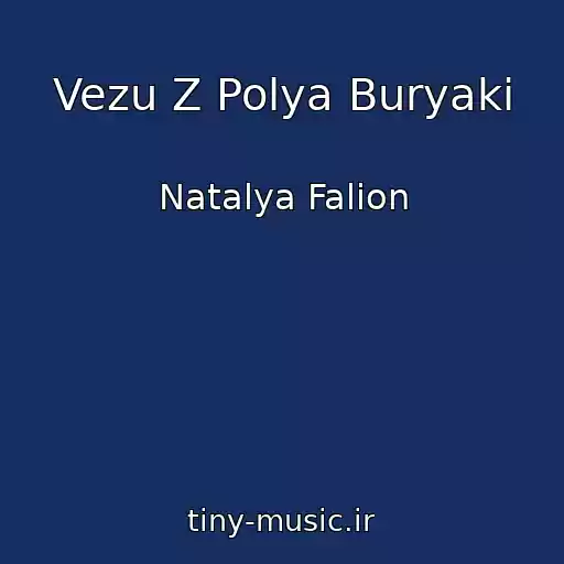 کاور آهنگ Vezu Z Polya Buryaki از Natalya Falіon