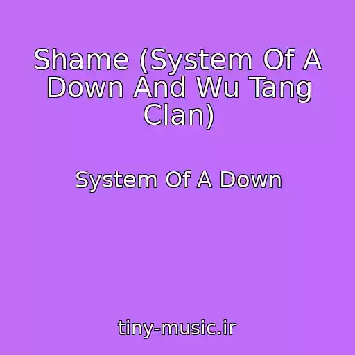 کاور آهنگ Shame (System Of A Down And Wu Tang Clan) از System Of A Down