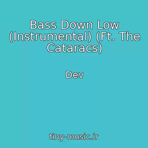 کاور آهنگ Bass Down Low (Instrumental) (Ft. The Cataracs) از Dev