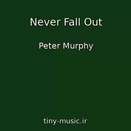 کاور آهنگ Never Fall Out از Peter Murphy