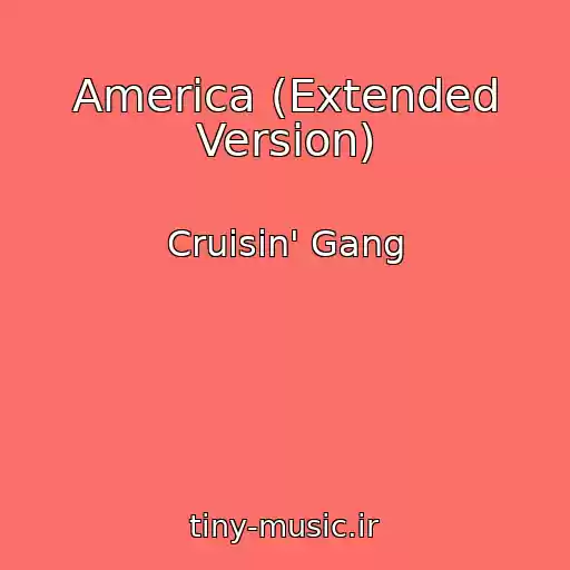 کاور آهنگ America (Extended Version) از Cruisin' Gang