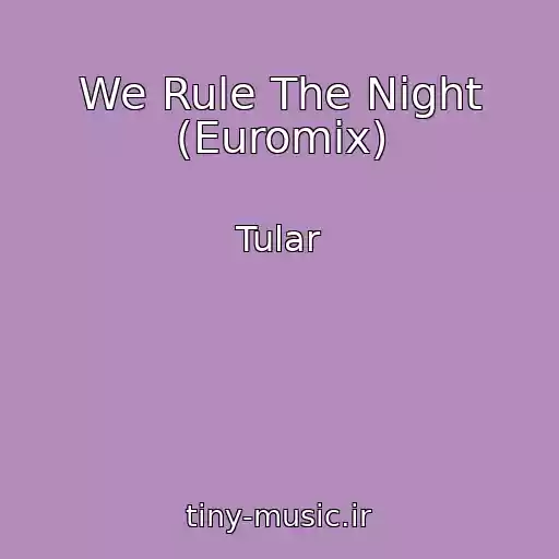 کاور آهنگ We Rule The Night (Euromix) از Tular