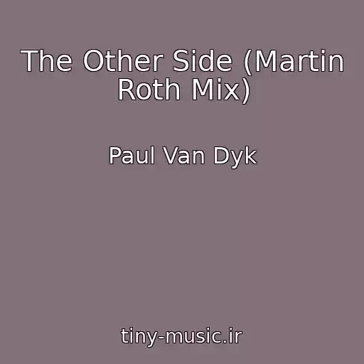 کاور آهنگ The Other Side (Martin Roth Mix) از Paul Van Dyk