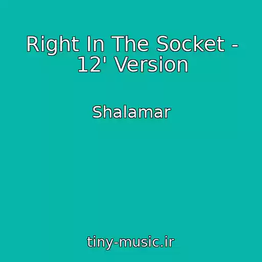 کاور آهنگ Right In The Socket - 12' Version از Shalamar