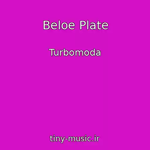 کاور آهنگ Beloe Plate از Turbomoda