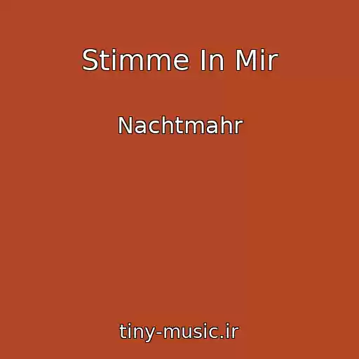 کاور آهنگ Stimme In Mir از Nachtmahr