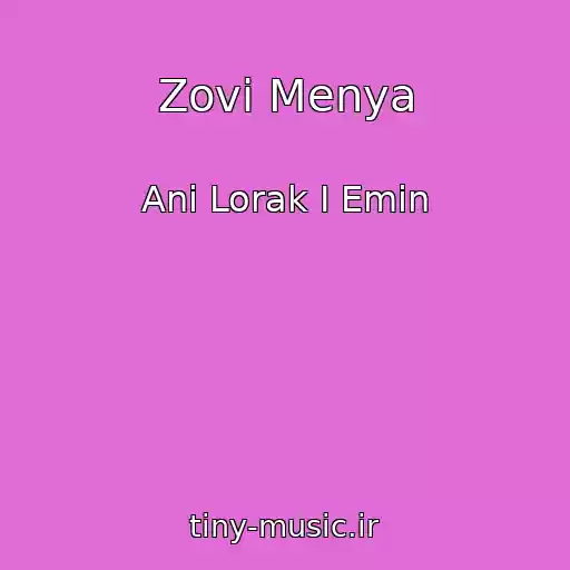 کاور آهنگ Zovi Menya از Ani Lorak I Emin