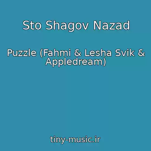 کاور آهنگ Sto Shagov Nazad از Puzzle (Fahmi & Lesha Svik & Appledream)