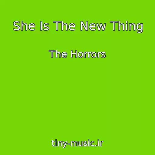 کاور آهنگ She Is The New Thing از The Horrors