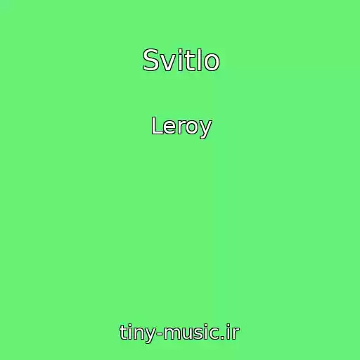 کاور آهنگ Svіtlo از Leroy