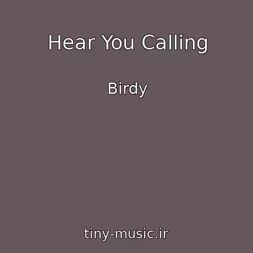 کاور آهنگ Hear You Calling از Birdy