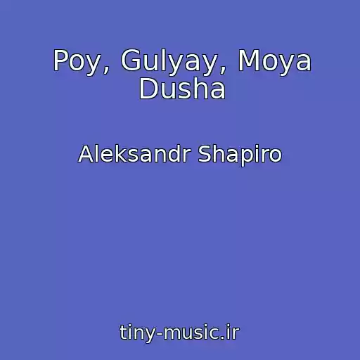 کاور آهنگ Poy, Gulyay, Moya Dusha از Aleksandr Shapiro