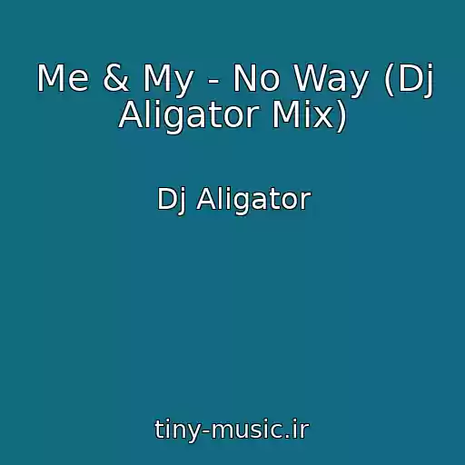 کاور آهنگ Me & My - No Way (Dj Aligator Mix) از Dj Aligator
