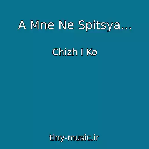 کاور آهنگ A Mne Ne Spitsya... از Chizh I Ko