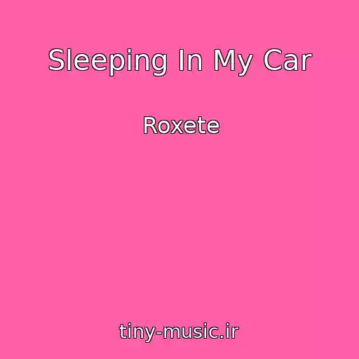 کاور آهنگ Sleeping In My Car از Roxete