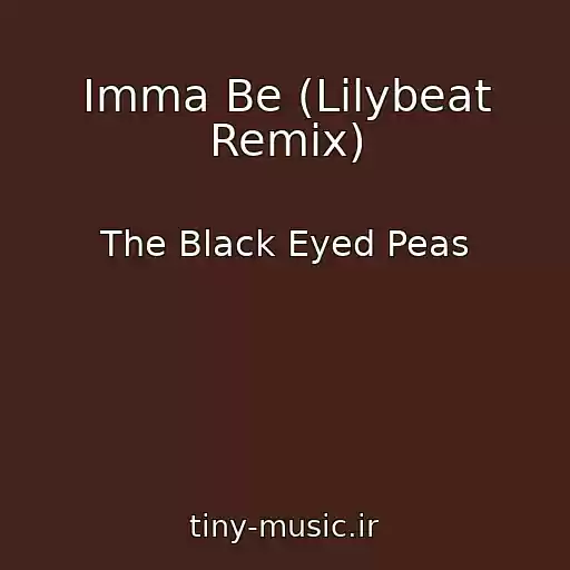 کاور آهنگ Imma Be (Lilybeat Remix) از The Black Eyed Peas