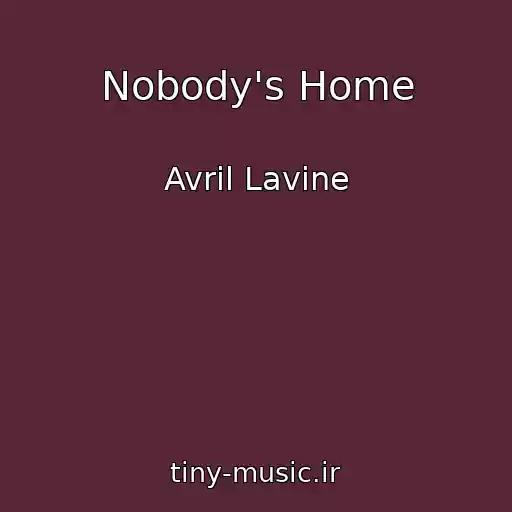 کاور آهنگ Nobody's Home از Avril Lavine