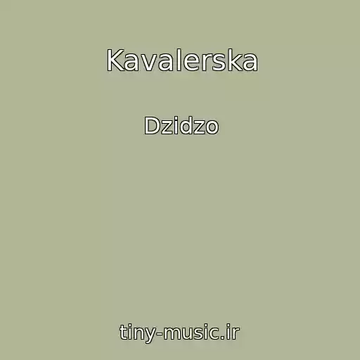 کاور آهنگ Kavalerska از Dzіdzo