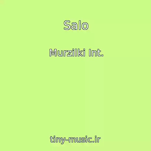 کاور آهنگ Salo از Murzilki Int.