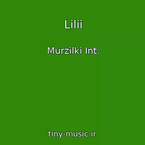 کاور آهنگ Lilii از Murzilki Int.