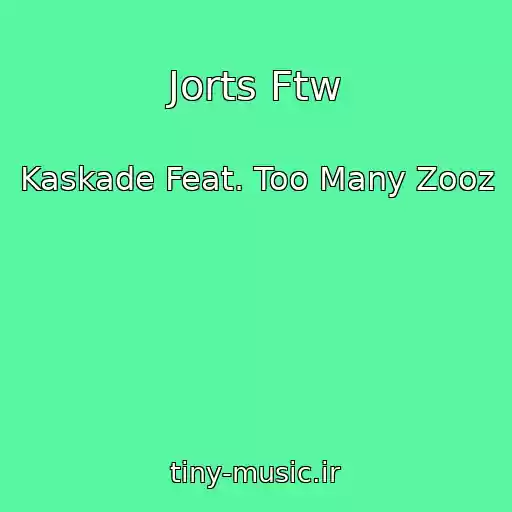 کاور آهنگ Jorts Ftw از Kaskade Feat. Too Many Zooz