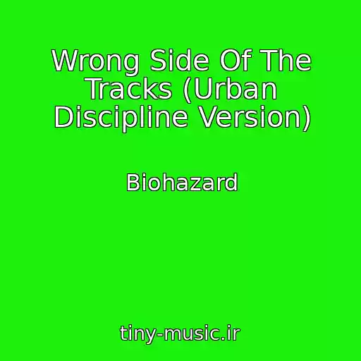 کاور آهنگ Wrong Side Of The Tracks (Urban Discipline Version) از Biohazard