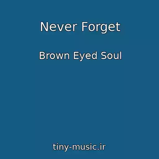 کاور آهنگ Never Forget از Brown Eyed Soul