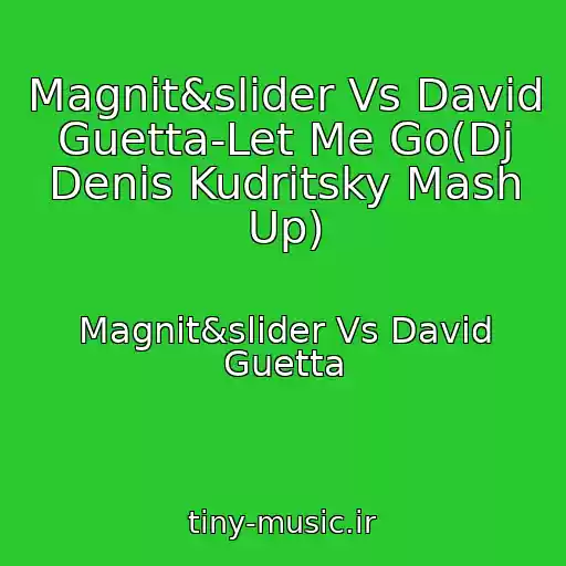 کاور آهنگ Magnit&slider Vs David Guetta-Let Me Go(Dj Denis Kudritsky Mash Up) از Magnit&slider Vs David Guetta