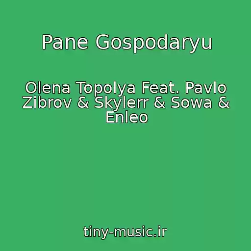کاور آهنگ Pane Gospodaryu از Olena Topolya Feat. Pavlo Zіbrov & Skylerr & Sowa & Enleo
